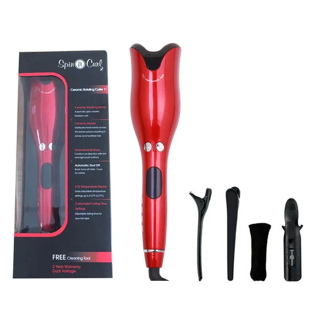 

Newest Rose Type Automatic Hair Curler Infrared LCD Hair Curlers Rollers Lazy Anti Scalding Curling Iron Hair Styling Toolshair