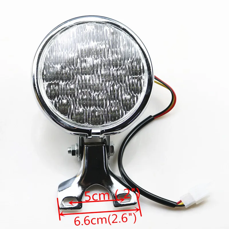 Точечный светильник Shadow VT VTX Cruiser для мотоцикла хромированная светодиодная