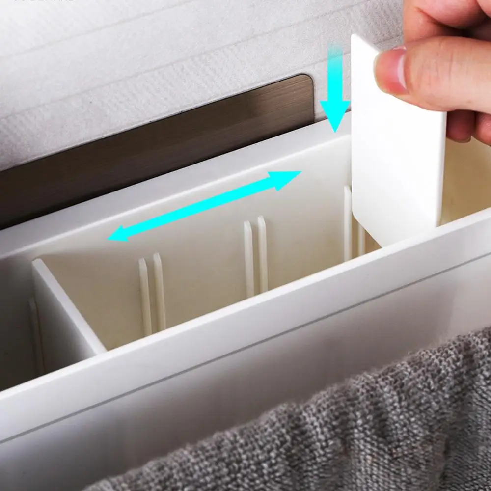 Настенный стеллаж для кухни и ванной комнаты полка без отверстий органайзер