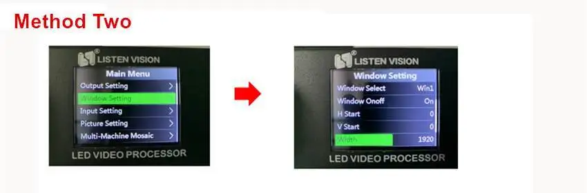 Высокая стоимость-эффективный видеопроцессор LINTEN-VP1000 с PIP полной функцией, широко используется для светодиодного экрана, диапазон управления 2304*1152 пикселей