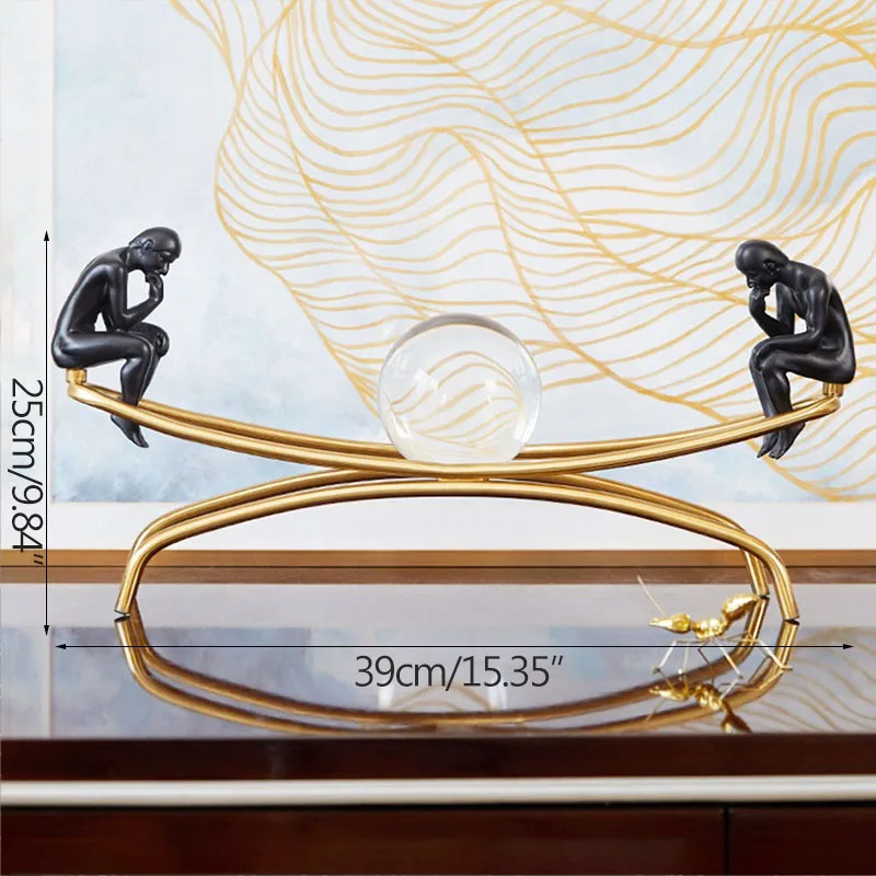 Скандинавский Креативный дизайн Rodin миниатюрная модель современное искусство