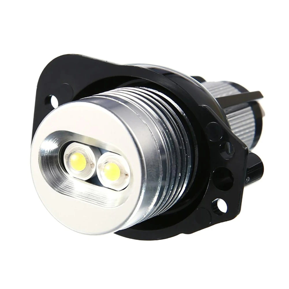 

2pcs 20W LED Angel Eyes luci di posizione lampadine senza errori bianco BMW E90 E91 serie 3 325i 328i 335i 2005-2008