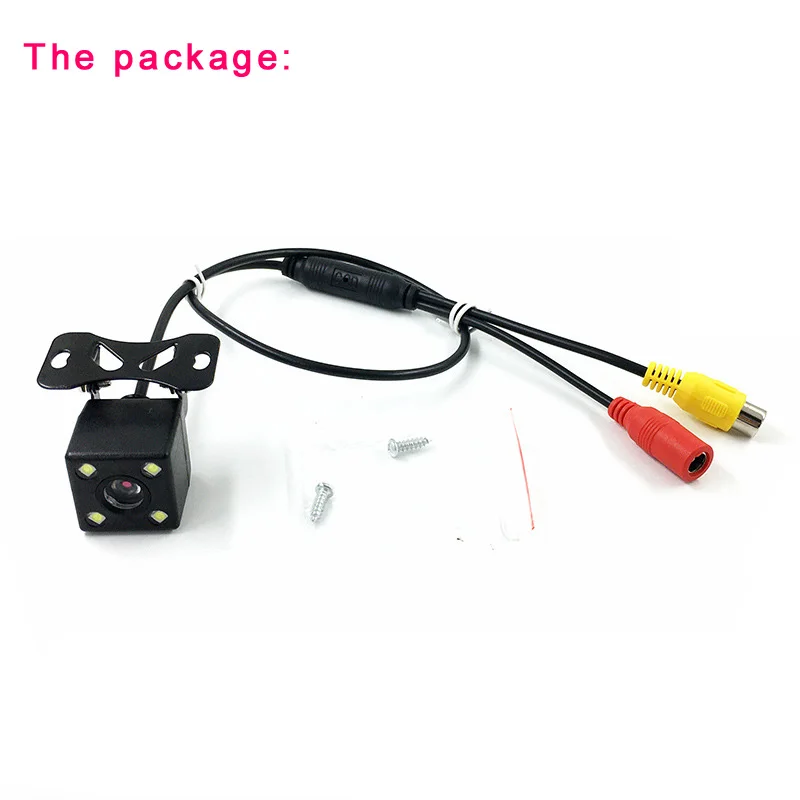 

REDEAGLE 12V Outdoor Waterproof Analog Security Camera Front View Camera Mini IR Night Vision RCA Output