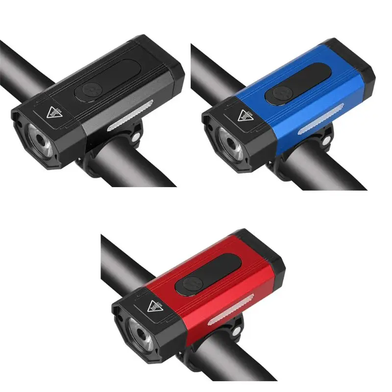 

800lm Super Bright Bicycle Highlight USB Rechargeable Night Riding LED Safety Lamp Easy to Install for Mountain Bike