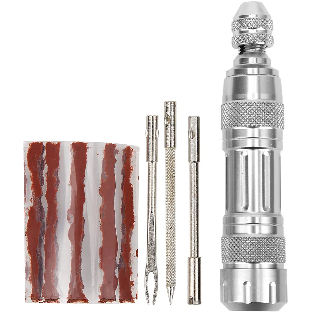 

Tyre Repair Kit Cycling Tools Set Bike Bicycle Tubeless Equipment For Auto Motorcycle Truck With Storage Canister Ciclismo