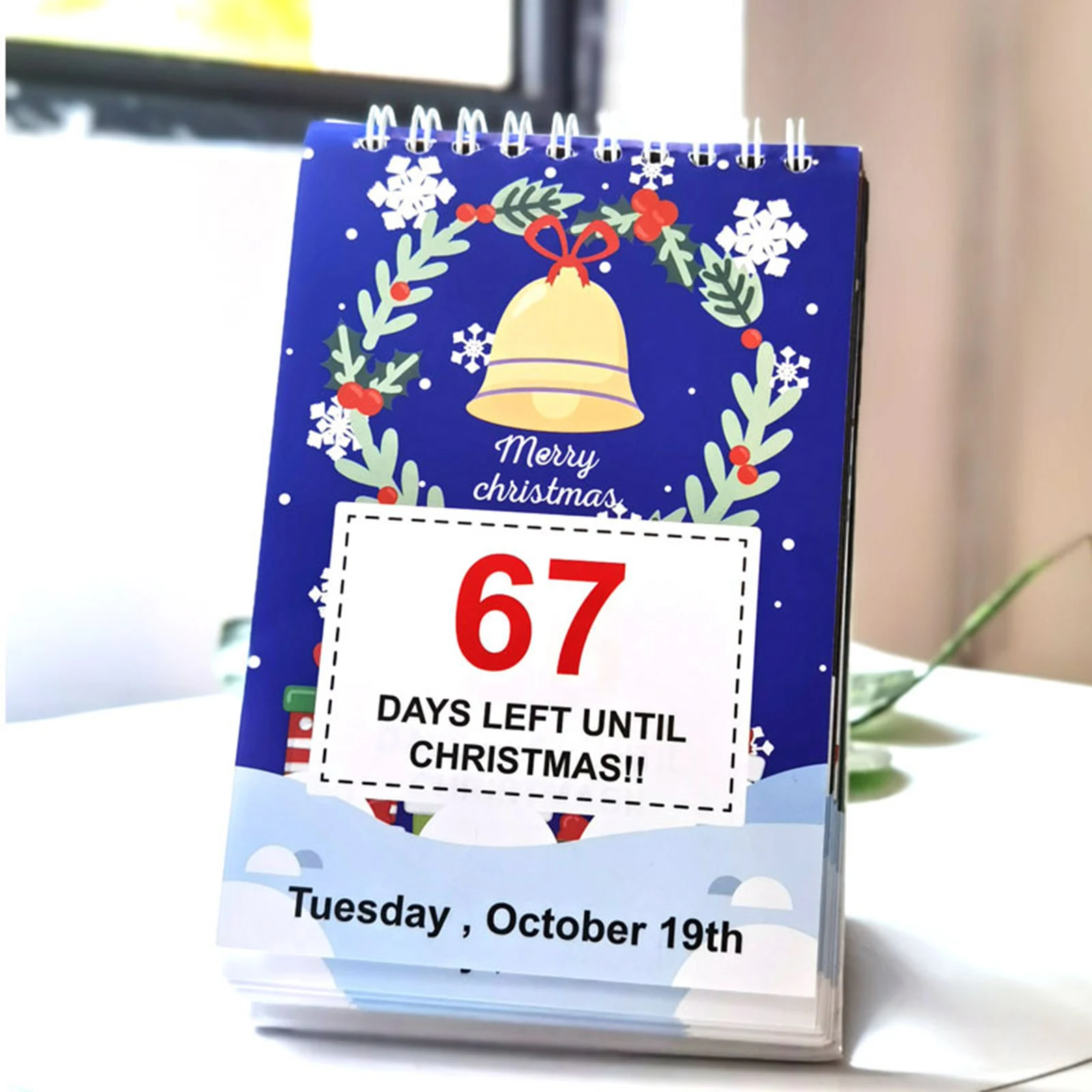 

100 Day Christmas Countdown Calendar Christmas Advent Calendar Advent Special Days Calendar Festive Character Calendar Gift