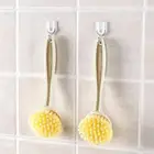 Щетка из пшеничного волокна с длинной ручкой, 1 шт.