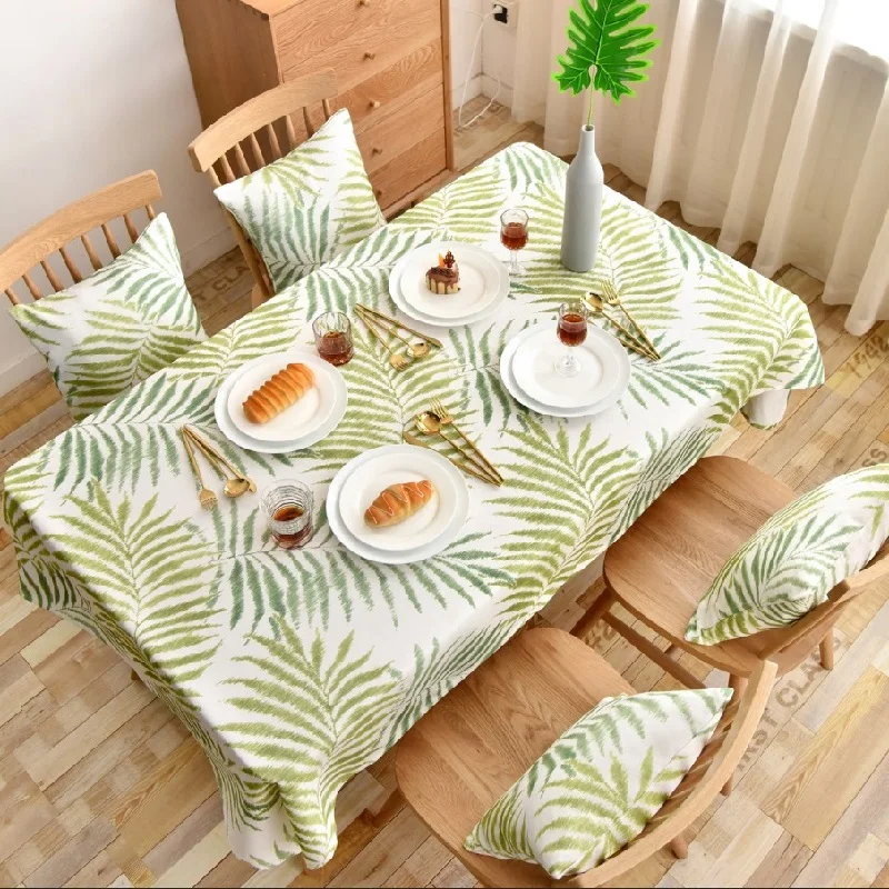 

Скатерть для круглого стола, прямоугольная, в скандинавском стиле