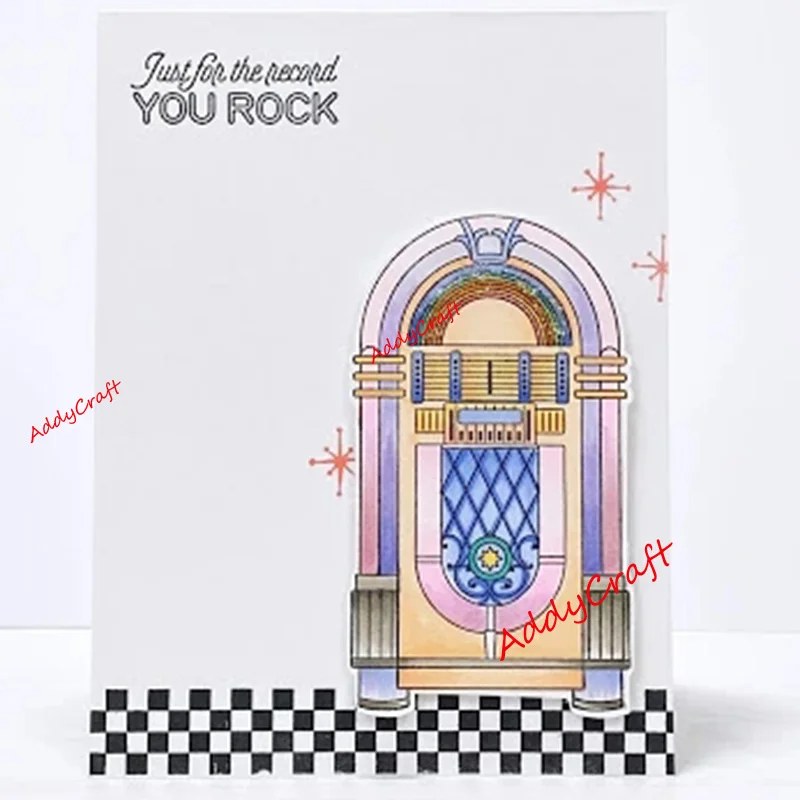 Волшебные ворота металлический Трафаретный вырубной штамп и прозрачные