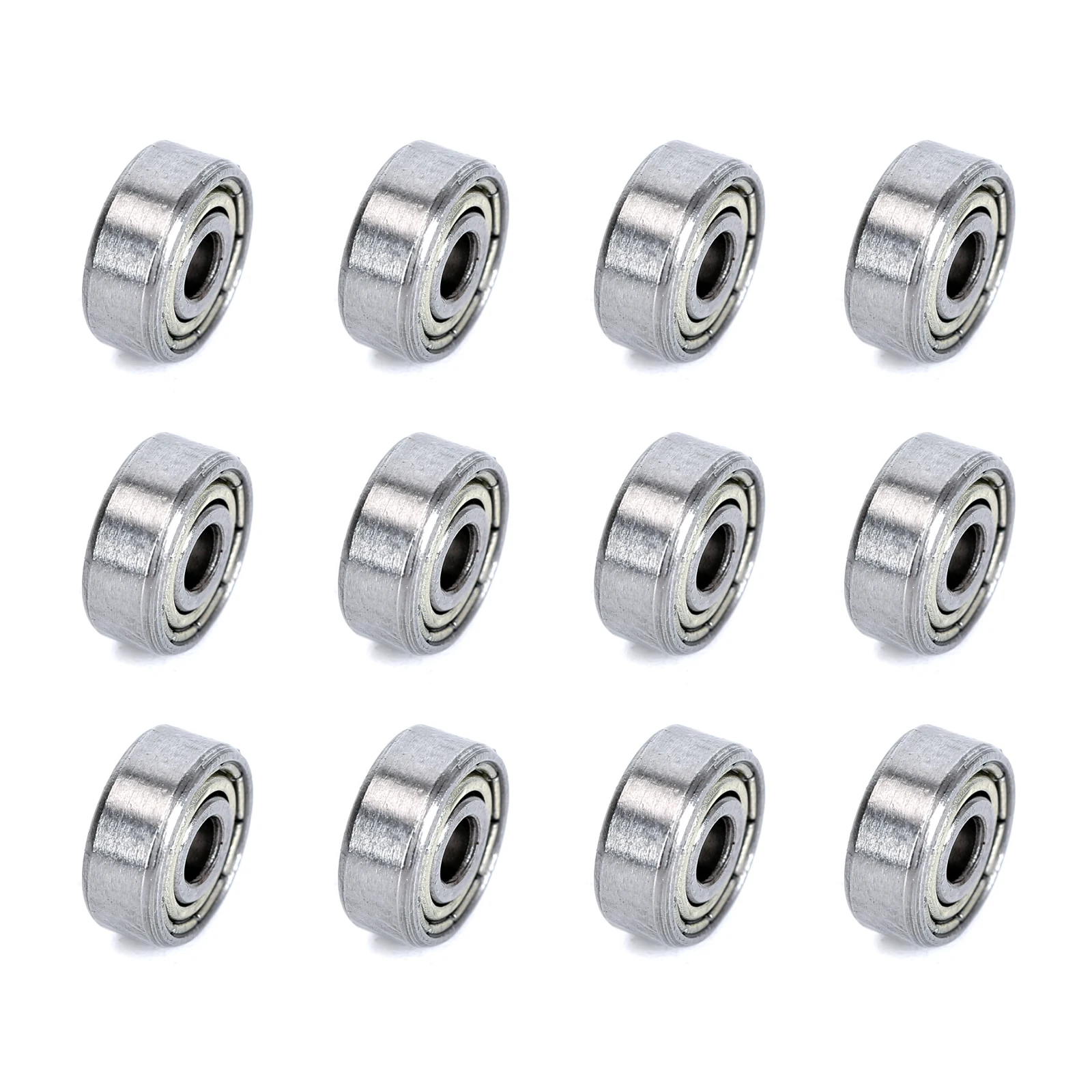 

12Pcs/Lot 623zz Deep Groove Ball Bearings(3mm x 10mm x 4mm) For Skateboard,3D Printer, DIY Mechanical Transmission Parts