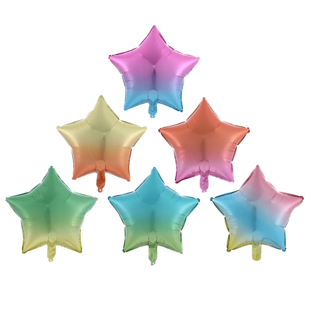5 шт. разноцветные шары в виде пентаграммы 18 дюймов|Воздушные и аксессуары| |