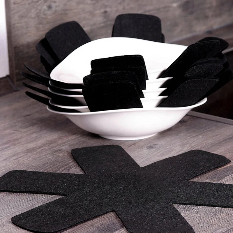 1/3/5/8 шт защита кастрюль для кастрюли нетканые ткани Предотвращают появление