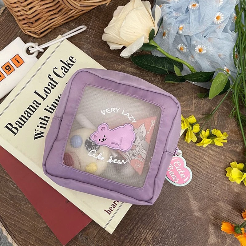 Bentoy Milkjoy корейский модный чехол для косметики медведя собаки милые девушки