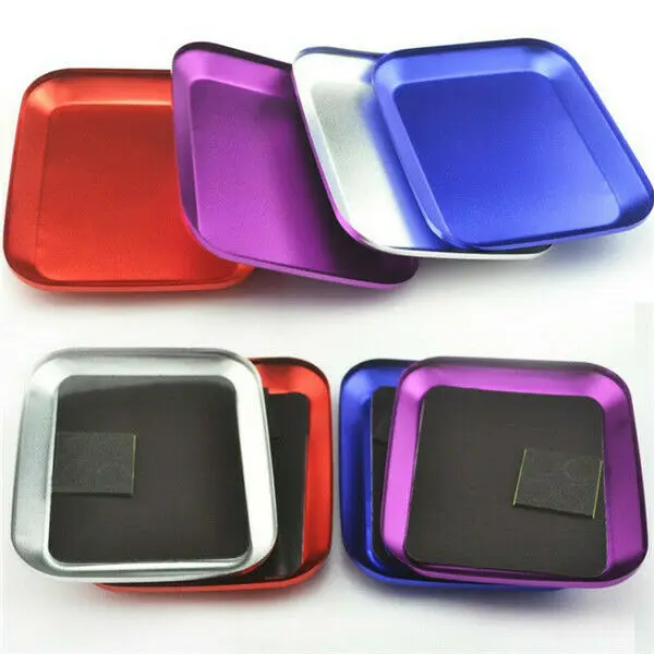 Aluminum Alloy Magnetic Screw Tray For Plate RC Car Boat Drone Model Repair | Дом и сад