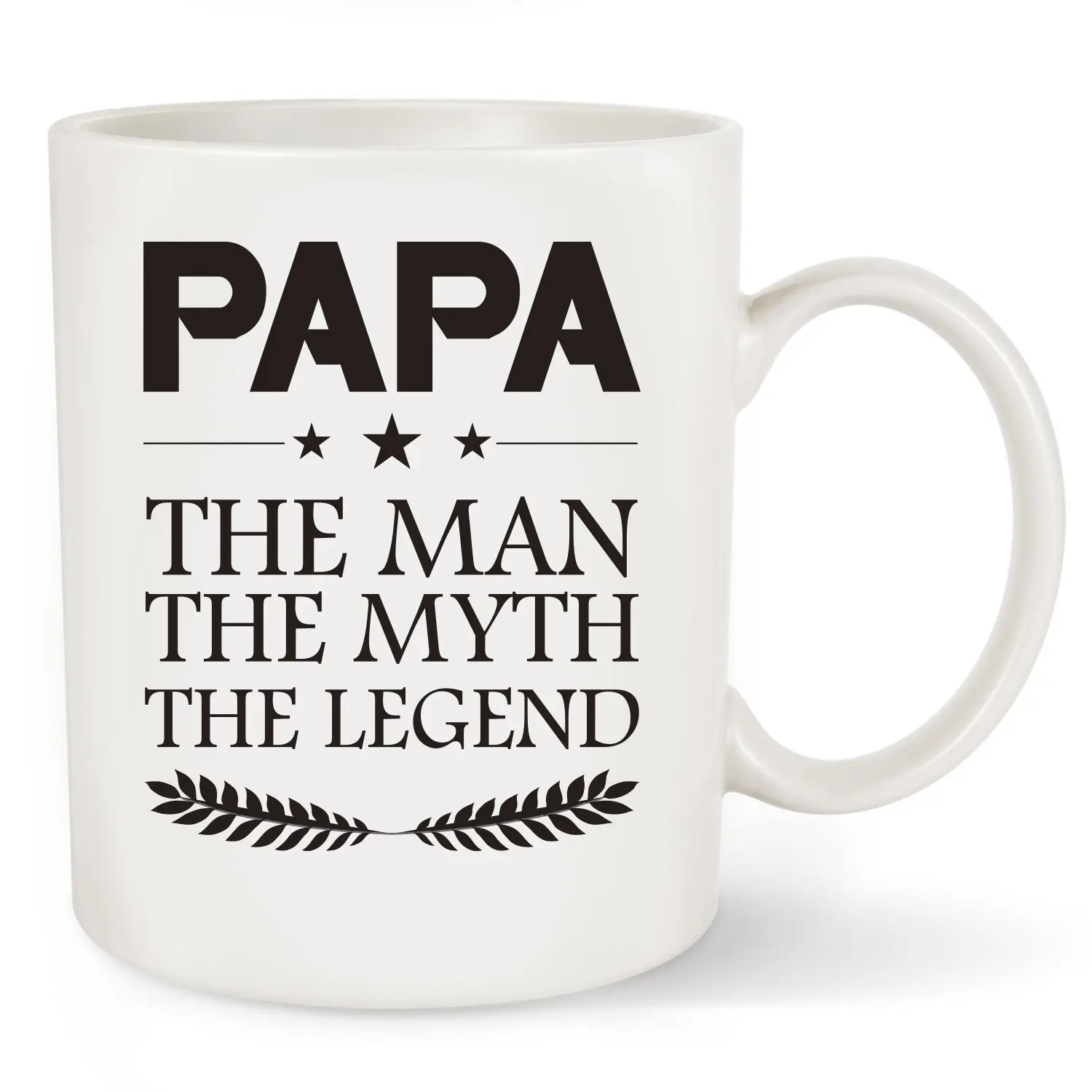 Кофейная кружка Papa The Myth Legend забавные кружки 11 унций лучший уникальный подарок