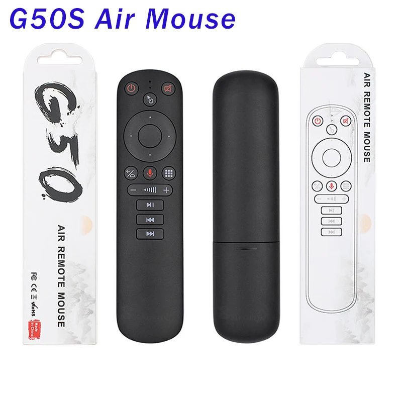 Пульт ДУ G50S Fly Air Mouse 2 4 ГГц для X96 mini MAX VS G30S|Пульты ДУ| |