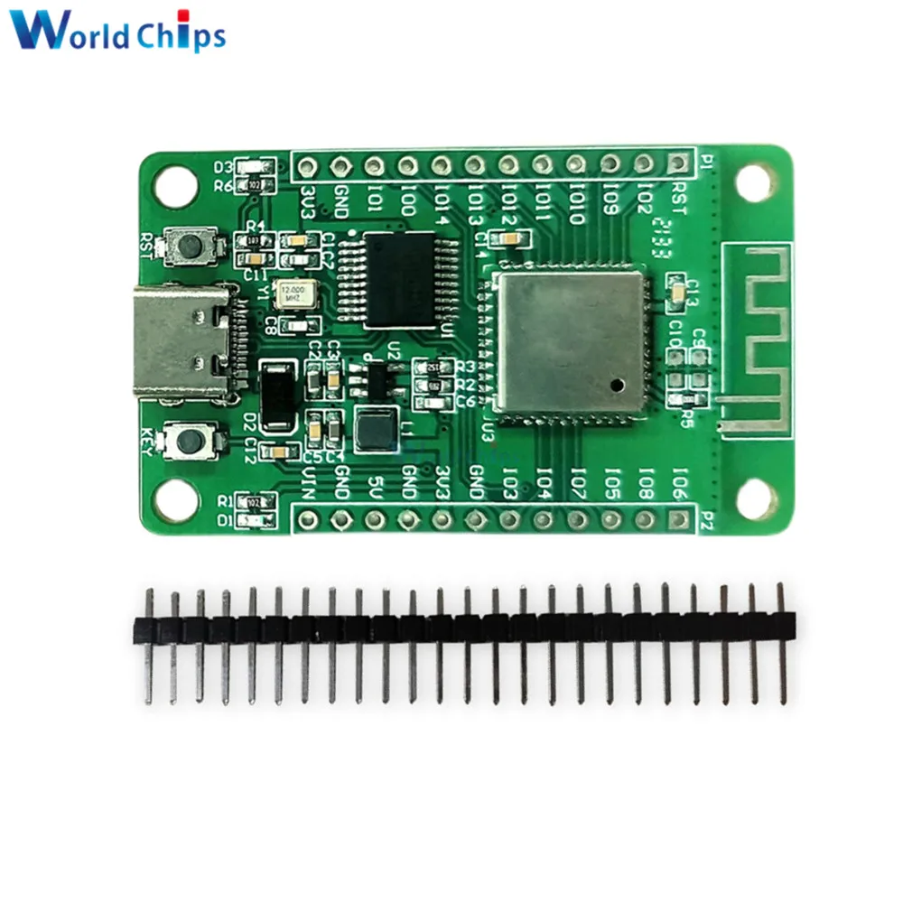 Макетная плата Hi3861 Hi3861V100 высоковстроенный 2 4 ГГц Wi-Fi чип SDIO SPI I2C UART GPIO I2S интерфейс