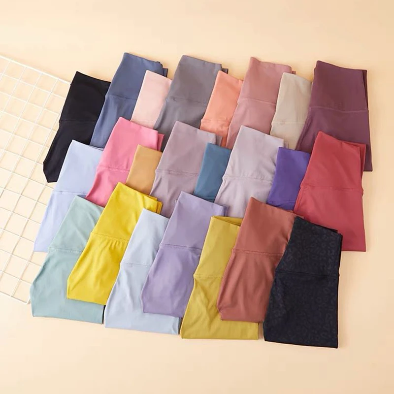 Женские леггинсы для занятий йогой со скрытыми карманами с завышенной талией |