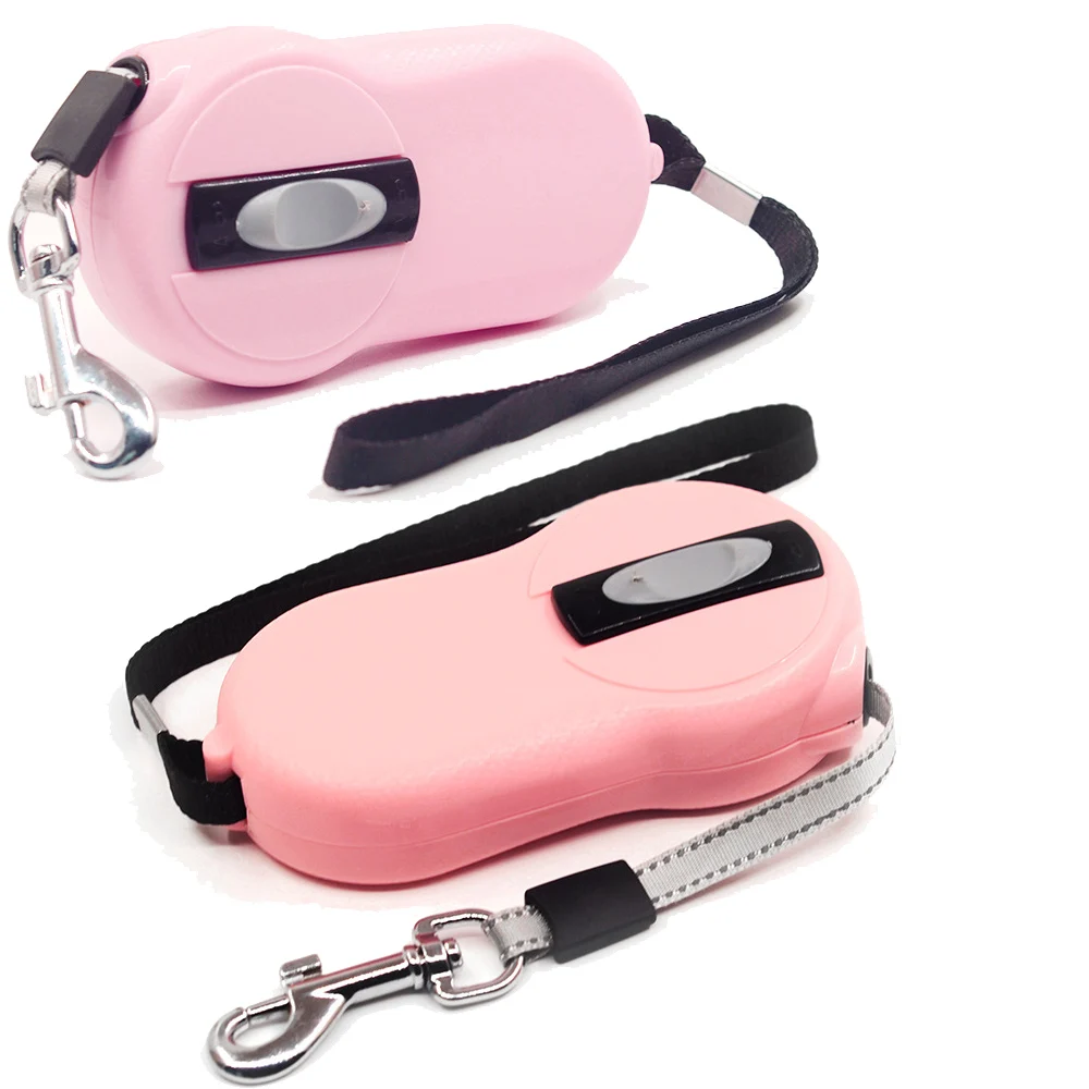 Автоматический Портативный поводок для собак из АБС пластика маленьких