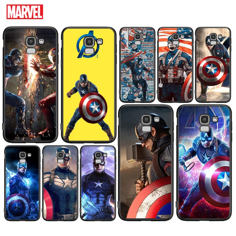 

Marvel Captain America For Samsung Galaxy j2 3 4 5 6 7 8 730 530 330 2016/2017/2018Star Plus Prime Core Duo Phone Case