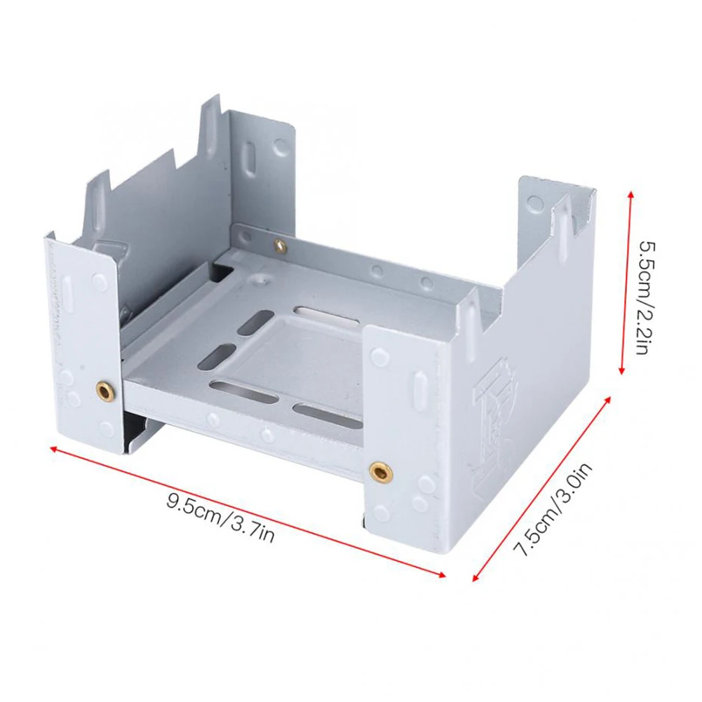 

Outdoor Folding Stove Portable Camping Stove Using Solid Fuel Alcohol Stove for Camping Backpacking Picnic Barbecue