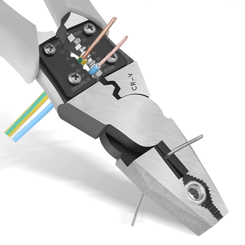 Комбинированный инструмент KINDLOV для зачистки проводов обжимной обрезка кабеля