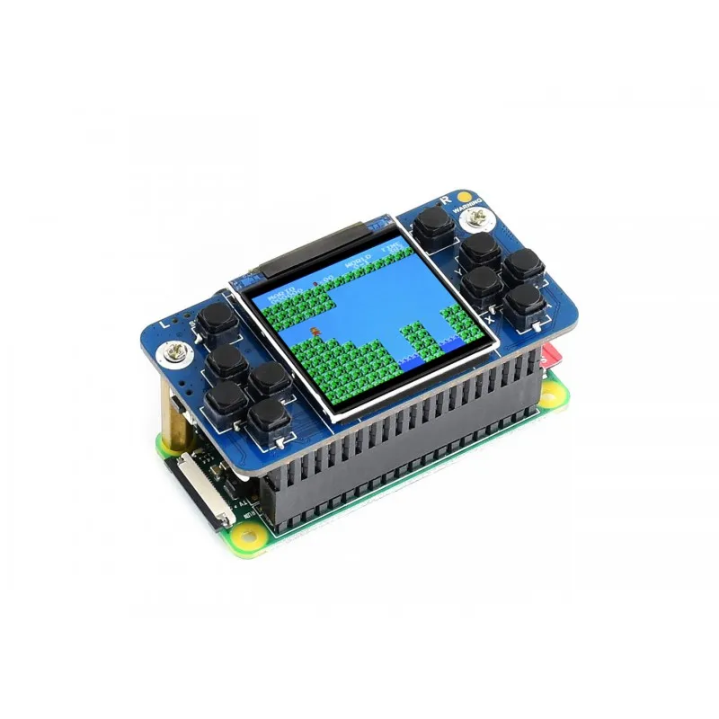 Маленький геймпад 15 предназначен для Raspberry Pi экран 1 54 дюйма разрешение 240 ×