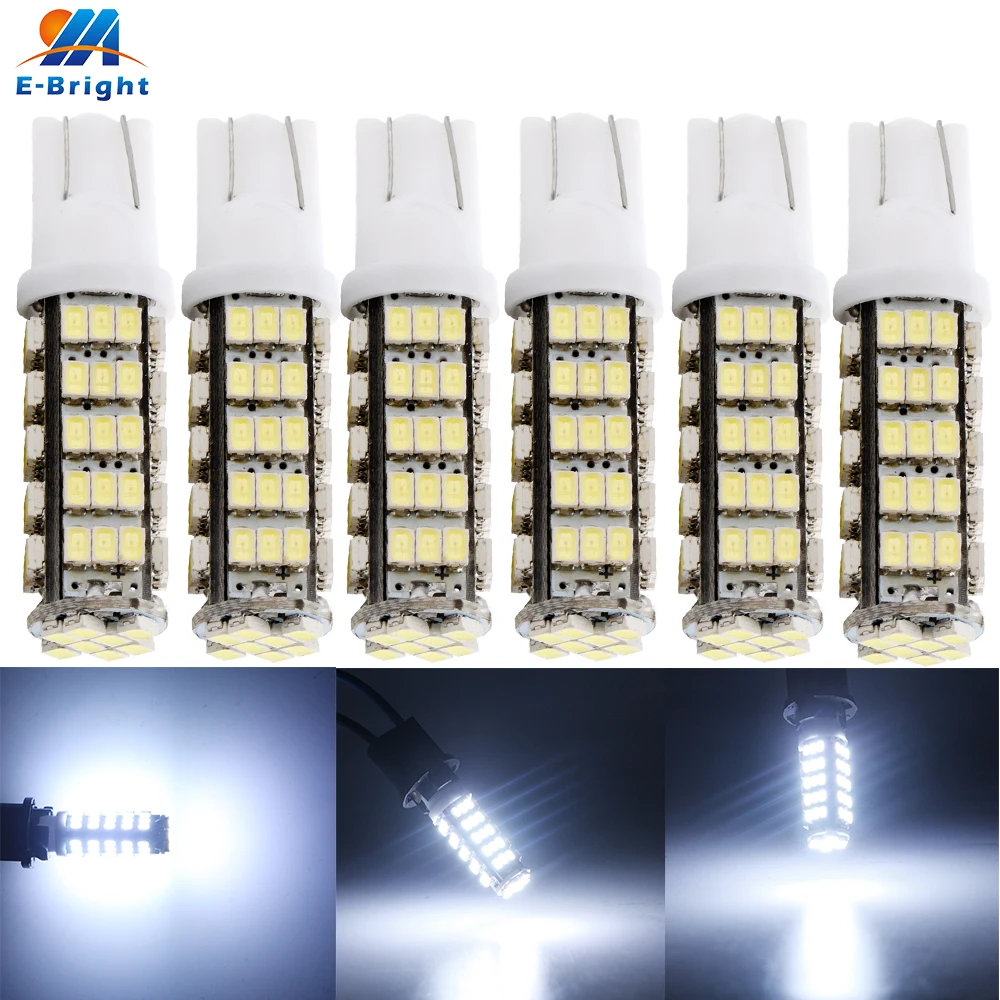 6X 20X T10 1206 68 SMD белые светодиодные лампы W5W 194 927 161 Тип гнезда светодиод s освещение