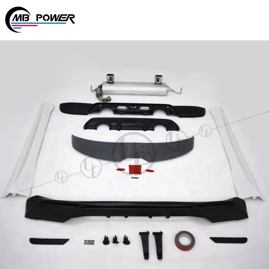 

Комплект для Smart 453 в стиле smart 453, с передней губой, боковыми юбками, задним диффузором, выхлопная система smart 453 carbon autoparts