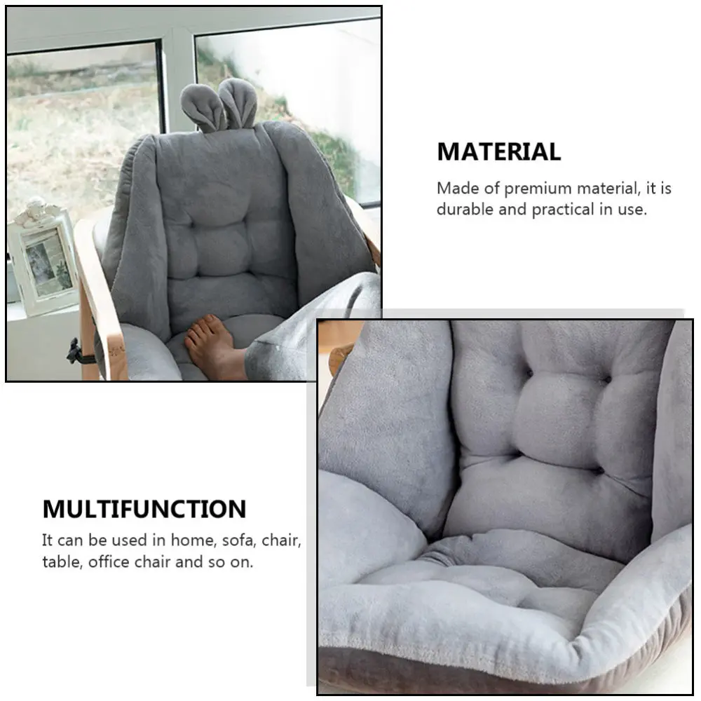 

1pc All-in-one Chair Back Seat Cushion Indoor Seat Pillow Back Cushion