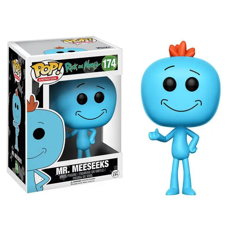 Funko POP Оригинальные фигурки Рика и Морти виниловые модели игрушки для мальчиков