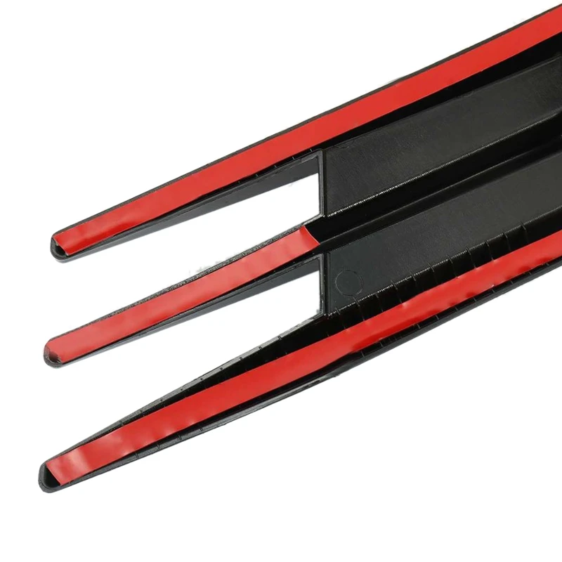 

Car Glossy Black Front Fog Lamp Eyebrow Wind Knife Cover Trim for Golf MK7 2014 2015 2016 2017