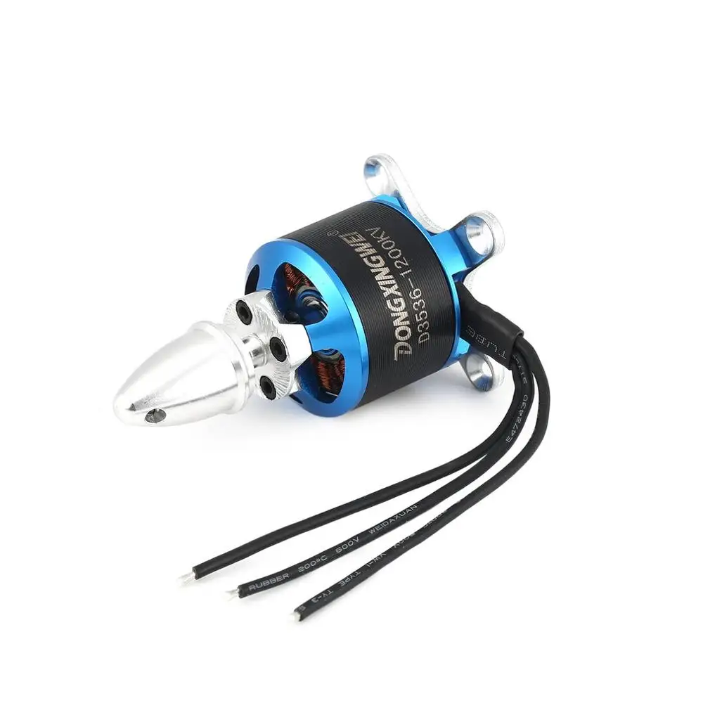 DXW D3536 1200KV 2-4S бесщеточный двигатель для RC FPV Самолет с неподвижным крылом самолета