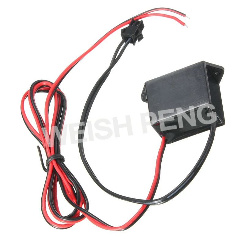 DC 12V Мини неоновый EL Wire инвертор для 1 5M светодиодный светильник адаптер питания