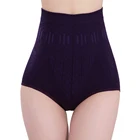 Модное нижнее белье с завышенной талией для коррекции фигуры, женские утягивающие штаны для живота