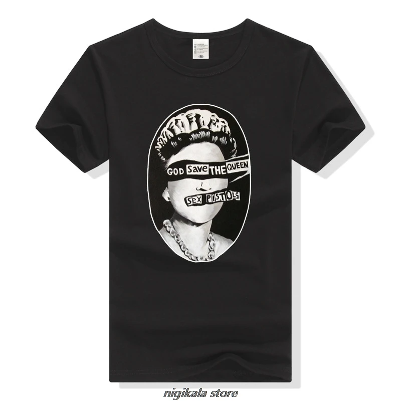 Фото Футболка в стиле панк рок для мужчин и женщин хлопковая рубашка унисекс с
