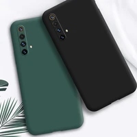 silicone cover for oppo realme x3 superzoom case full protection fashion plain tpu case for realme x3 soft coque shockproof