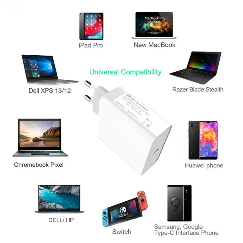 один порт 87 вт usb c pd 30 быстрое заря