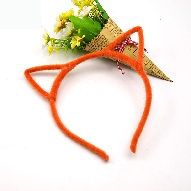 1 шт. Женская повязка на голову с кошачьими ушками аксессуары Сексуальная