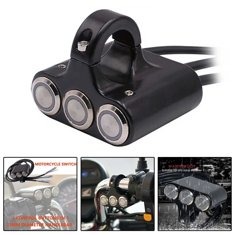 7/8 дюймов мотоциклетный руль крепление светильник противотуманный