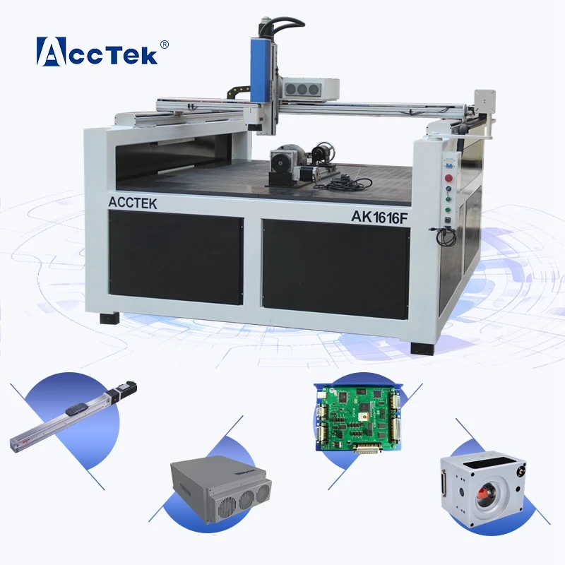 

China Manufacturer Supplier Big Working Size 1600*1600mm 20w Fiber Laser Marking Machine