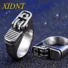 Креативное крутое кольцо XIDNT, Полированное серебряное кольцо, мужское кольцо с прикуривателем, ювелирное изделие, подарок для вечеринки