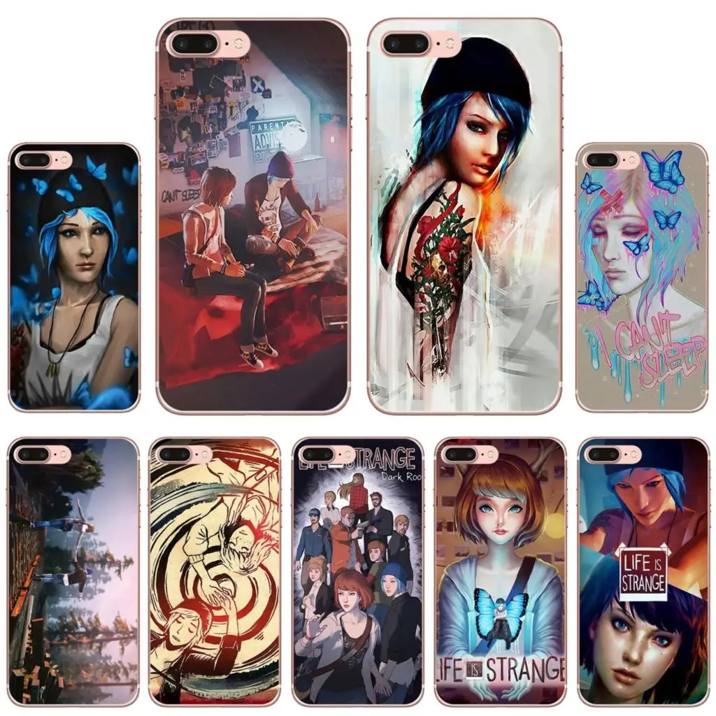 

Max Caufield Life is Strange Art For iPhone 10 11 12 13 Mini Pro 4S 5S SE 5C 6 6S 7 8 X XR XS Plus Max 2020 Soft Cover Bag