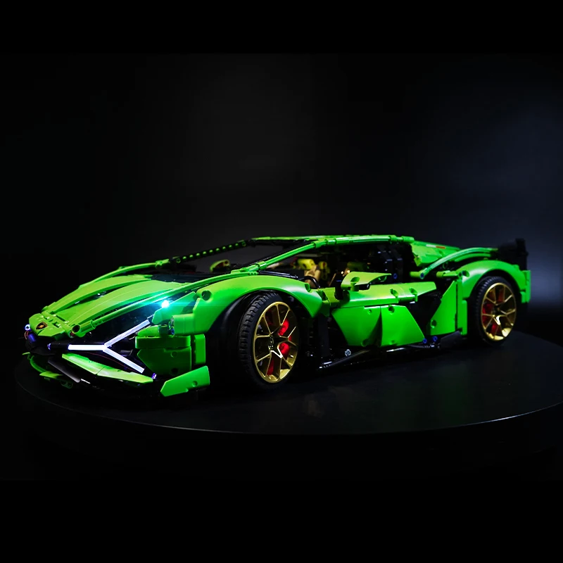 Гоночный мс Моделирование Зеленый супер Спортивная RC автомобиль модель