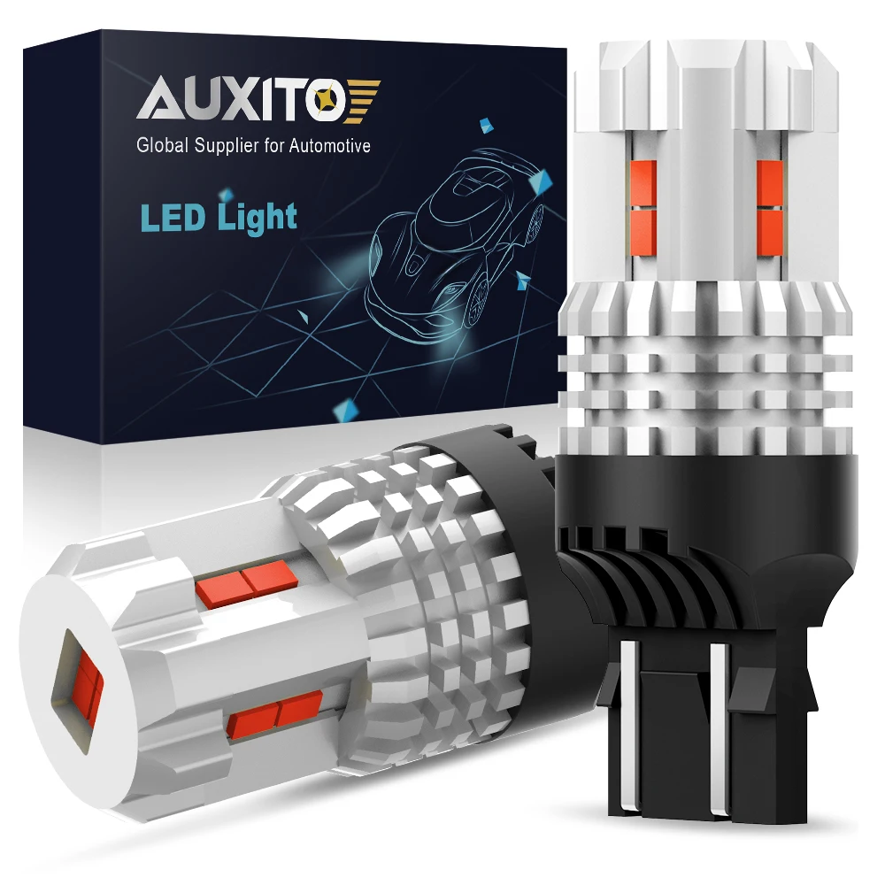 2x 1400Lm T20 7440 W21W WY21W супер яркий светодиодный фонарь заднего хода для автомобиля