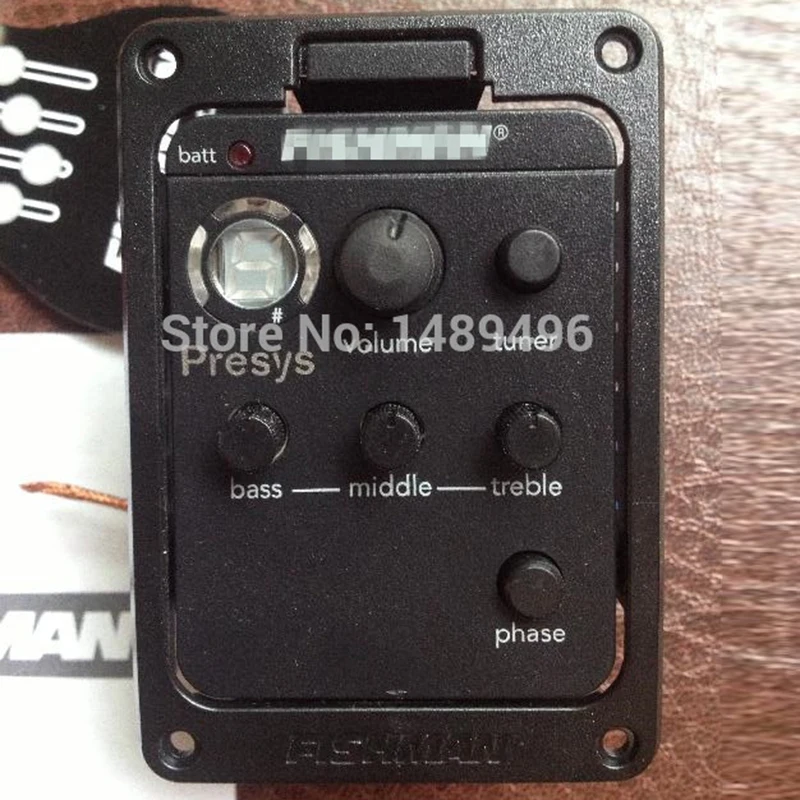 Высокое качество OEM FISHMAN 301 Двойной режим предусилителя эквалайзера тюнер гитары пикап с микрофоном Beat Board аксессуары для гитары пьезо пикап - Цвет: 101