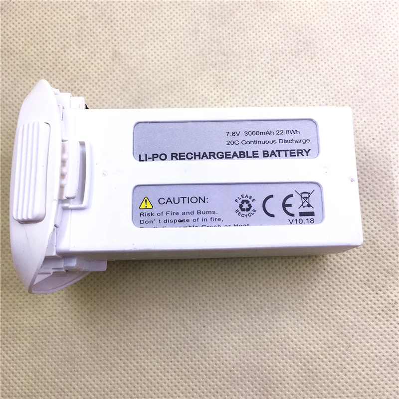 Bater&iacute;a Lipo de 7,6 V, 3000mAh / 2500mAh para JJRC X6 Aircus 5G WIFI FPV RC Quadcopter, accesorios de repuesto-4