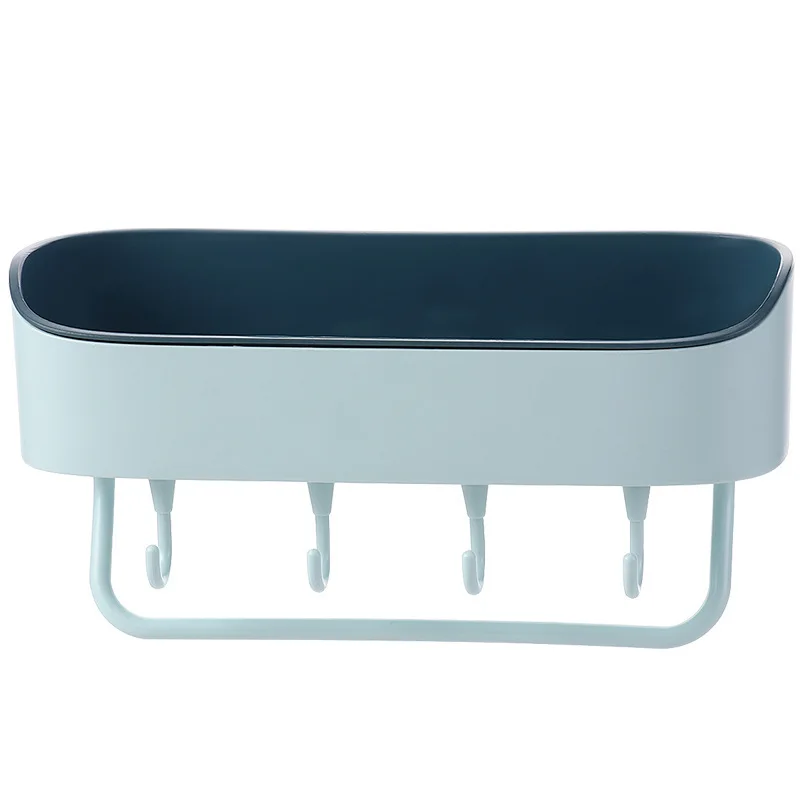 

Bathroom Shelf Lenght Kitchen Wall Shelves Shower Basket No Punch Storage Rack Towel Bar Robe Hooks Bathroom Accessories