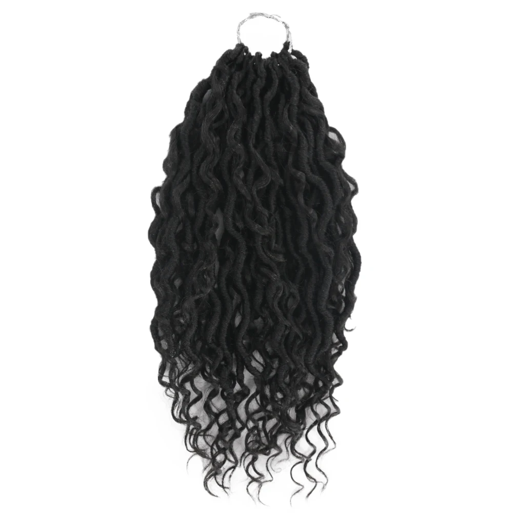 SOKU Омбре коричневый черный цвет синтетический речной локс кудрявые 14-18 дюйм