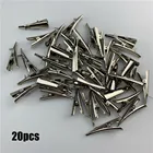 20 шт. рождественские зажимы, мини-зажимы из сплава, прищепки, блестящие зажимы для цветов, инструмент для украшения рождественской елки, 2022, новый год, Рождество